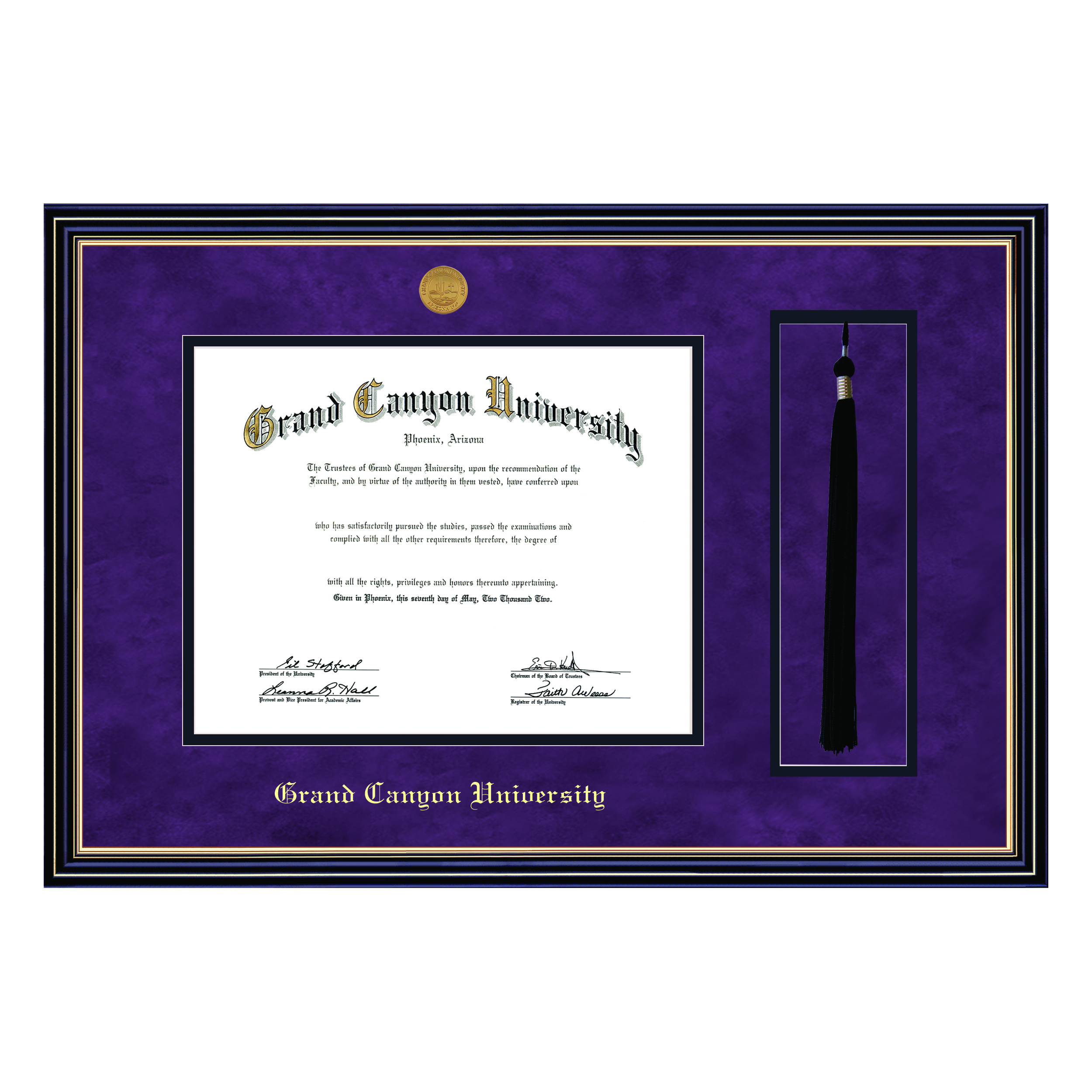 GCU Diploma and tassel Frame holder 
