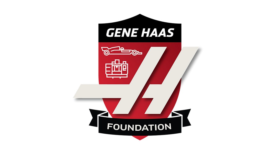 Gene Haas Foundation logo.