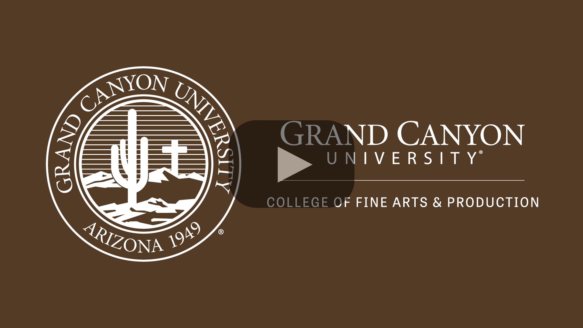 GCU Fine Arts and Production Video Thumbnail